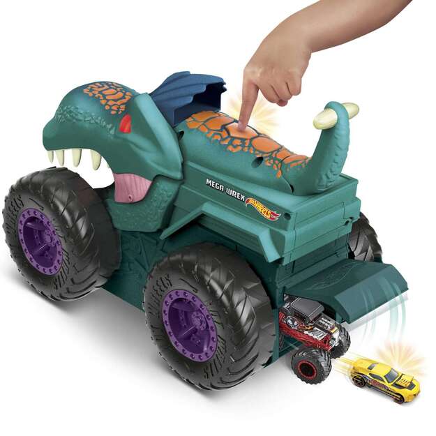 Hot Wheels - Monster Trucks Car Chompin' Mega Wrex (GYL13) 4