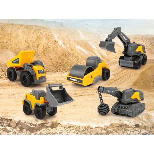 Dickie Toys - Volvo Micro Workers (203722008) 2