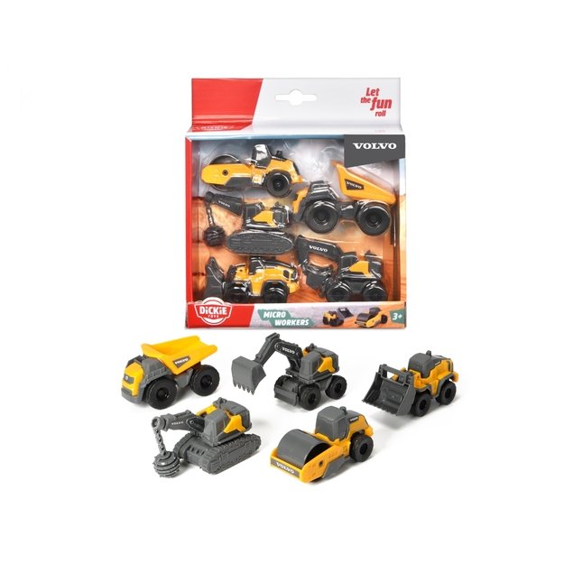 Dickie Toys - Volvo Micro Workers (203722008) 5