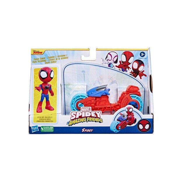 Spidey and His Amazing Friends - Motorcycle & Spidey (F7459) 2
