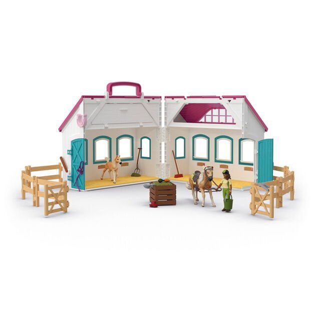 Schleich - Open Stable Little Horseshoe - (42703) 1