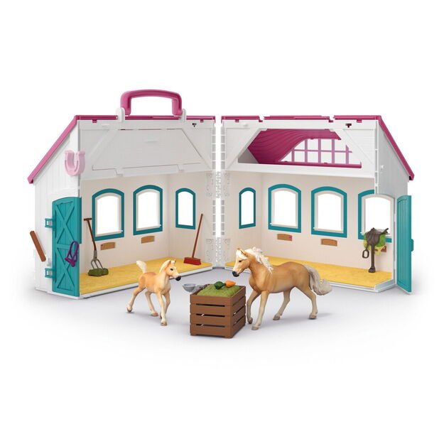 Schleich - Open Stable Little Horseshoe - (42703) 2