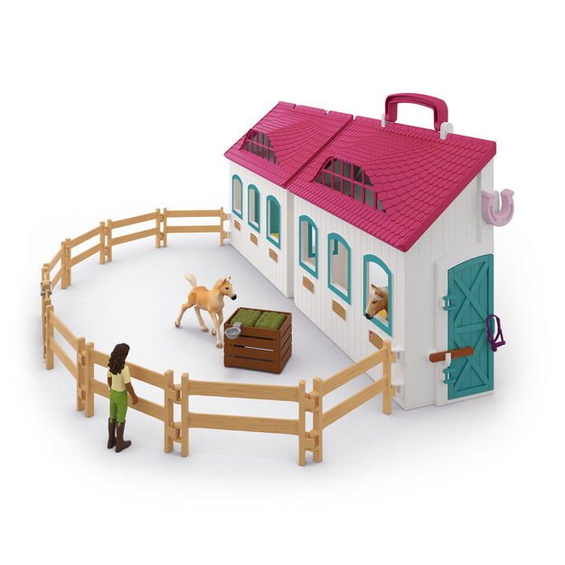 Schleich - Open Stable Little Horseshoe - (42703) 5