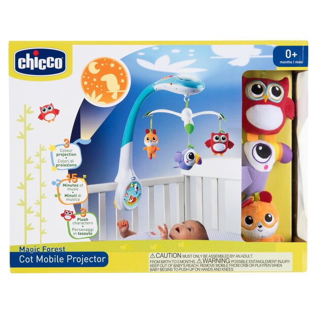 Chicco - Magic Forest Cot Mobile Projector (300-00011350000000) 4