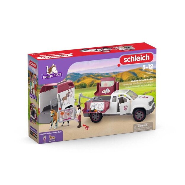 Schleich - Mobile Vet with Trailer - (42704) 1