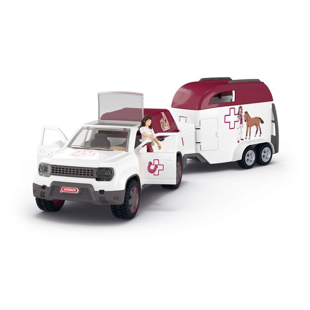Schleich - Mobile Vet with Trailer - (42704) 4