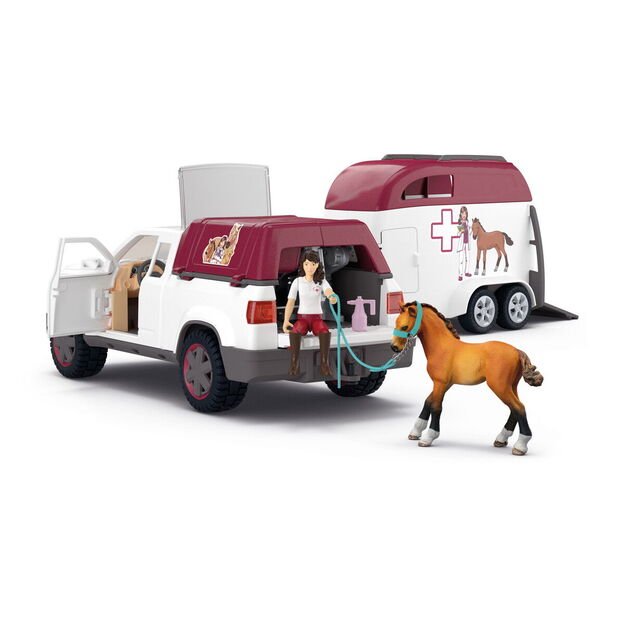 Schleich - Mobile Vet with Trailer - (42704) 6