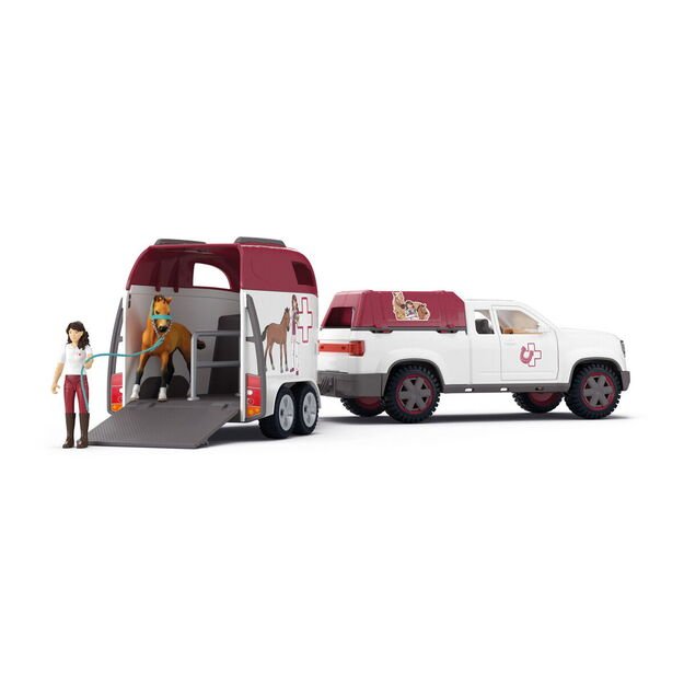 Schleich - Mobile Vet with Trailer - (42704) 7