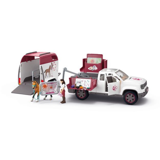 Schleich - Mobile Vet with Trailer - (42704) 8