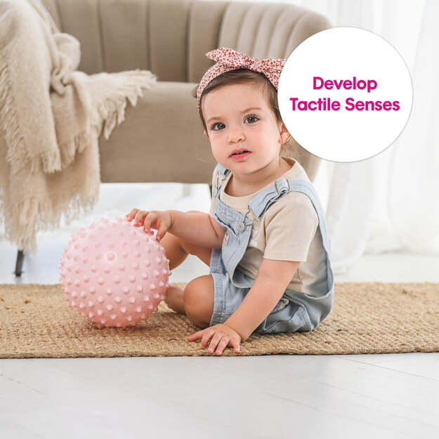 Edushape - Sensory Ball - 18 Cm - Light Pink (E705176pi) 1