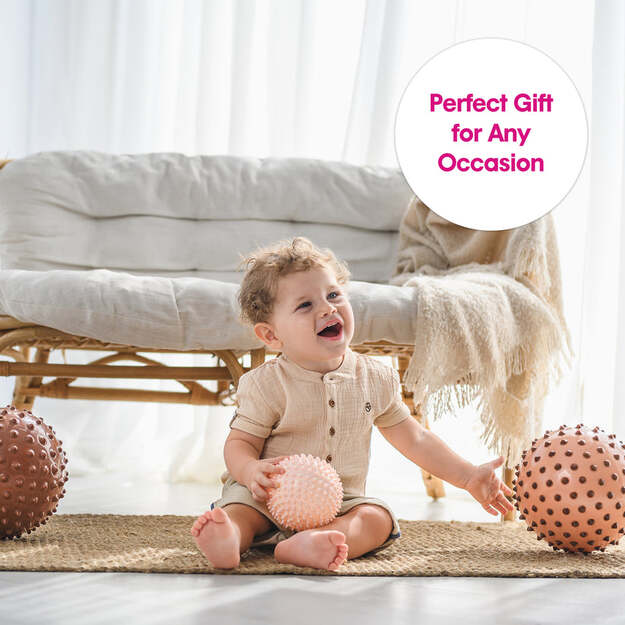 Edushape - Sensory Ball - 18 Cm - Light Pink (E705176pi) 2