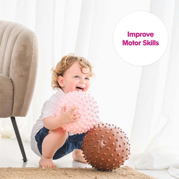 Edushape - Sensory Ball - 18 Cm - Light Pink (E705176pi) 3