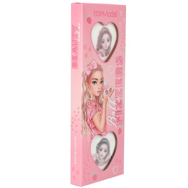 Topmodel - TOPModel Printed Bathfizzers BEAUTY and ME - White, Pink - 30g each 2