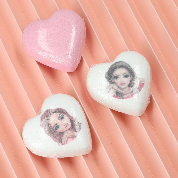 Topmodel - TOPModel Printed Bathfizzers BEAUTY and ME - White, Pink - 30g each 3