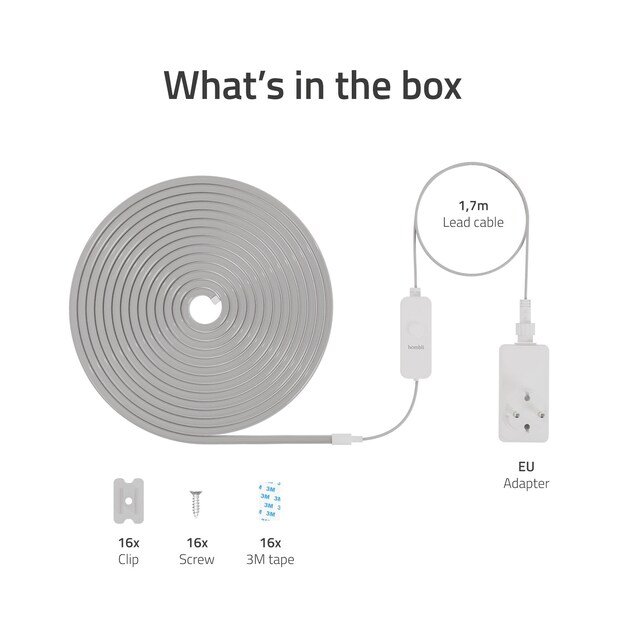 Hombli - Smart Neon Rope - 5m RGBIC 2