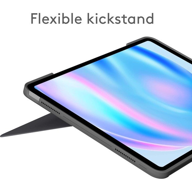 Logitech - Combo Touch for iPad Air 13-inch (M2) - OXFORD GREY - PAN - NORDIC 3