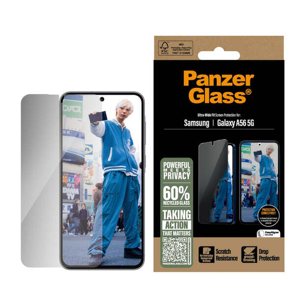 PanzerGlass - Privacy Screen P Galaxy A55 5G Ultra, UWF