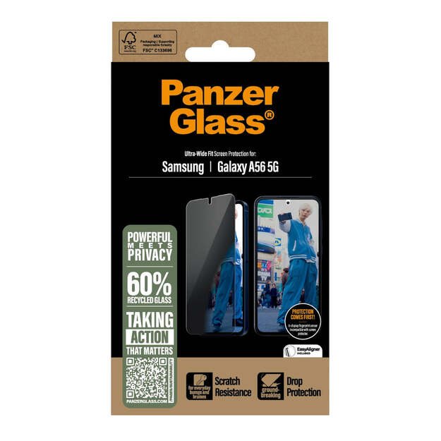 PanzerGlass - Privacy Screen P Galaxy A55 5G Ultra, UWF 3
