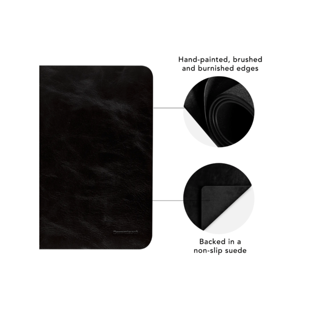 dbramante1928 - Copenhagen -Desk Mat - Large - Black 4