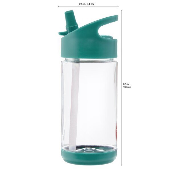 3 Sprouts - Water Bottle - Teal Bear 1