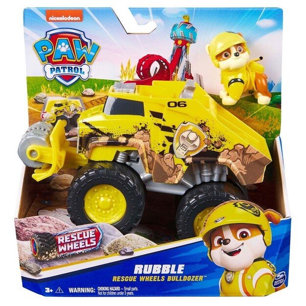 Paw Patrol - Rescue Wheels Themed Vehicles - Rubble (6069304) 3