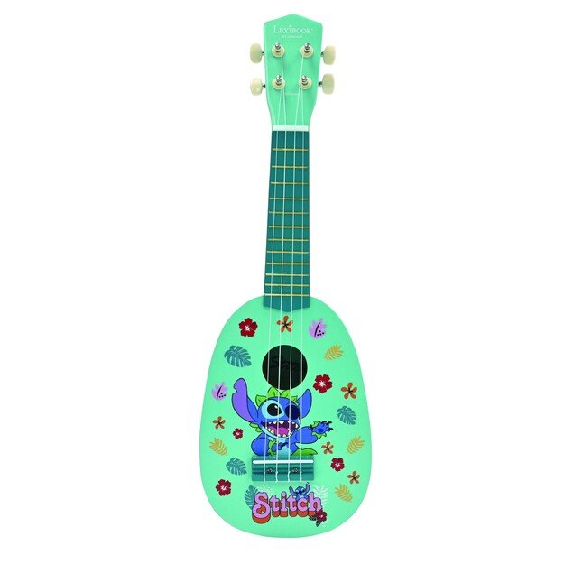 Lexibook - Stitch Wooden Ukulele with nylon cords (21')' (K230D) 4