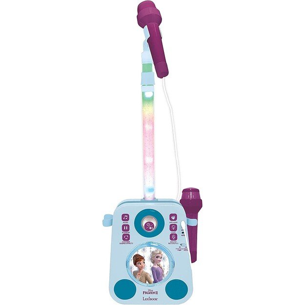 Lexibook - Disney Frozen - Karaoke w. Two Microphones (K140FZ)