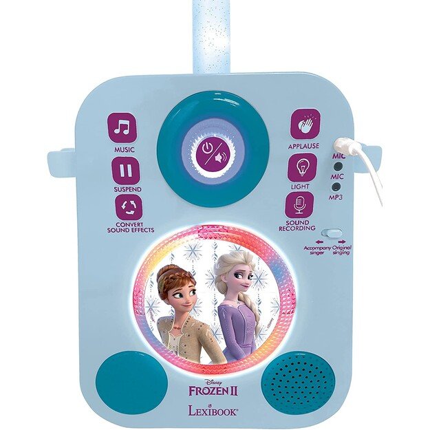 Lexibook - Disney Frozen - Karaoke w. Two Microphones (K140FZ)