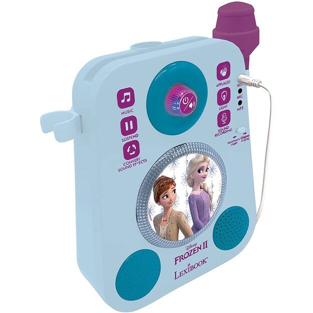 Lexibook - Disney Frozen - Karaoke w. Two Microphones (K140FZ)