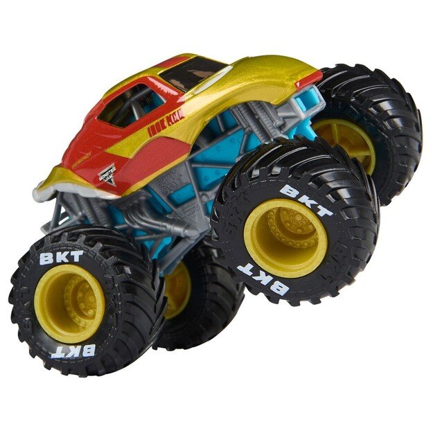 Monster Jam - 1:64 Marvel 2 Pack - Iron:War Machine (6071941) 8