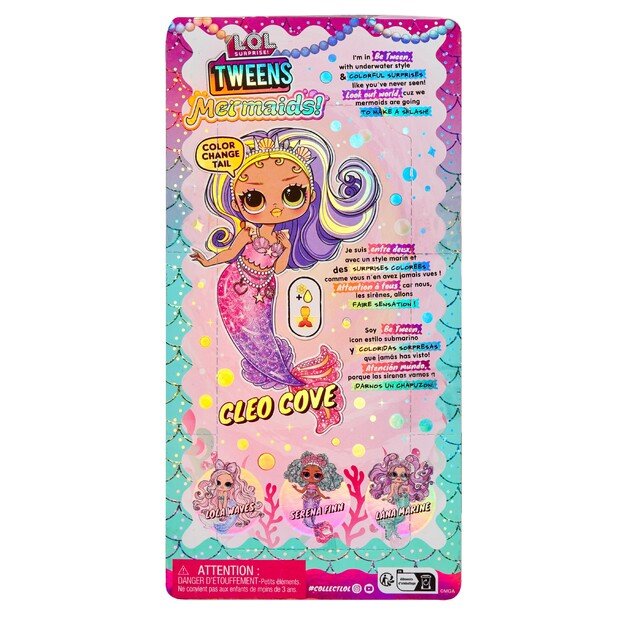 L.O.L. Surprise - Tweens Mermaid Doll - Cleo Cove