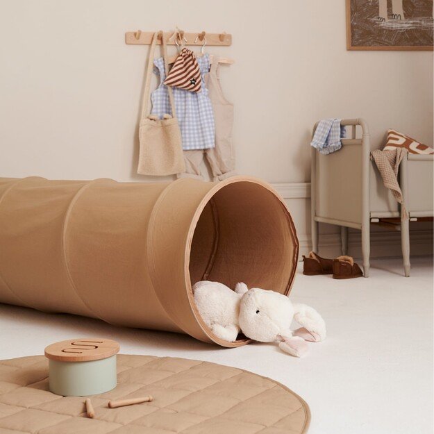 Kids Concept - Play Tunnel - Beige, 150 cm (1000695) 2