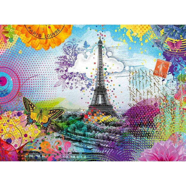 Ravensburger - Puzzle Postcard from Paris 500p (12000772) 1