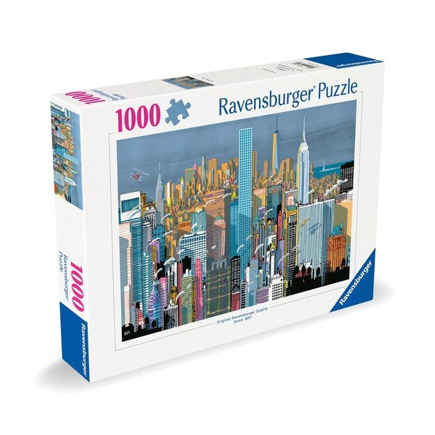 Ravensburger - Puzzle I Am New York 1000p (12000784) 1
