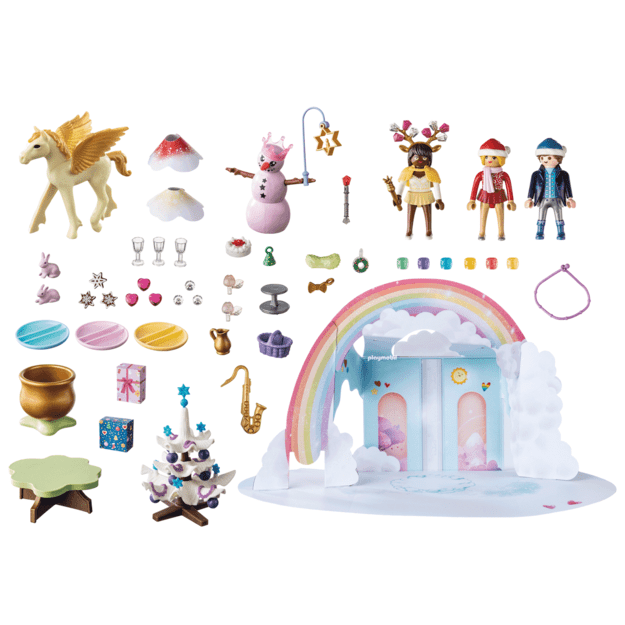 Playmobil - Advent Calendar - Christmas under the Rainbow (71348)