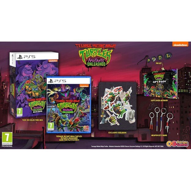 Teenage Mutant Ninja Turtles: Mutants Unleashed (Deluxe Edition)
      
        - PlayStation 5