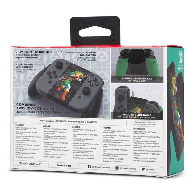 PowerA JOY-CON Comfort Grip - Hyrule Marksman /Nintendo Switch