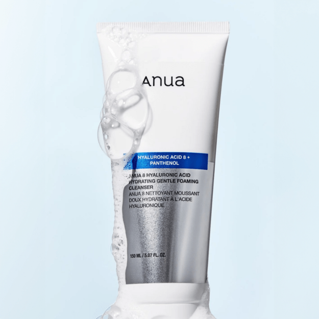 Anua - 8 Hyaluronic Acid Hydrating Gentle Foaming Cleanser - 150 ml 1