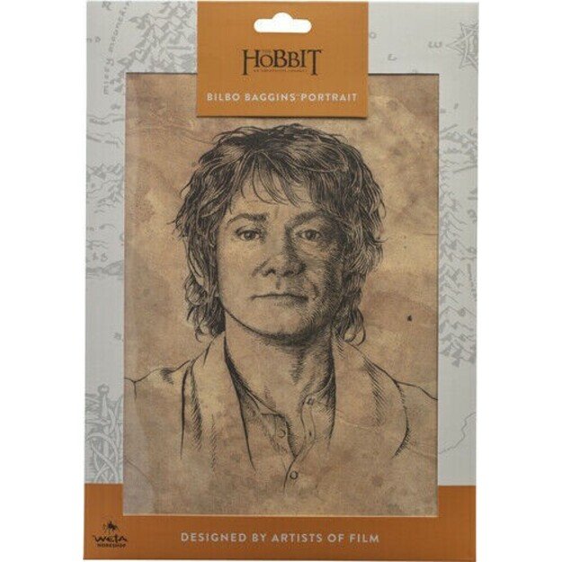 The Lord of the Rings - Portrait of Bilbo Baggins Statue Art Print