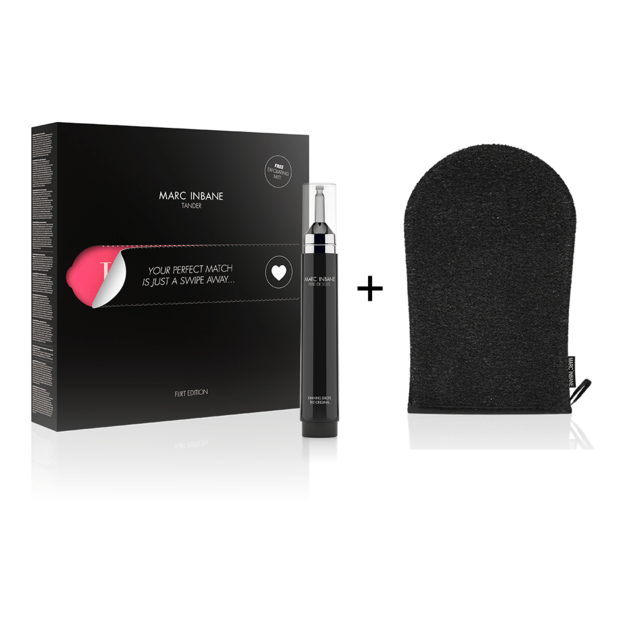 MARC INBANE - Tander Perle + Free Exfoliating Mitt - Black
