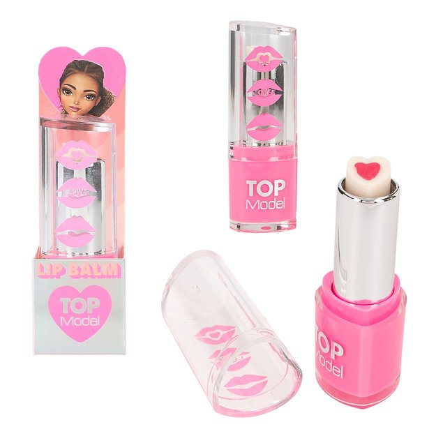 Topmodel - Heart in Heart Lipbalm - Pink, Red - 3.7 grams 2