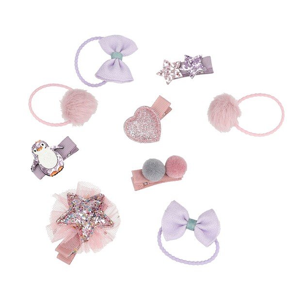 Princess Mimi - Hair Accessories - Powdery Pinks and Purples