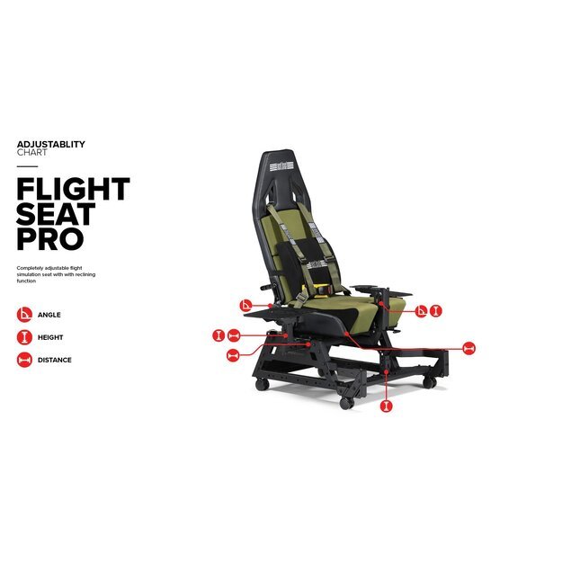 Next Level Racing - Flight Seat Pro Boeing Military Edition