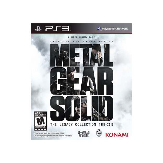 Metal Gear Solid: The Legacy Collection (Import)

  - PlayStation 3