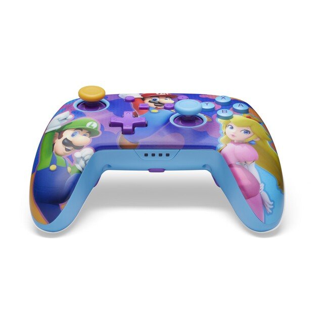 PowerA Enhanced Wireless Controller - Color Splash Heroes Nintendo Switch)