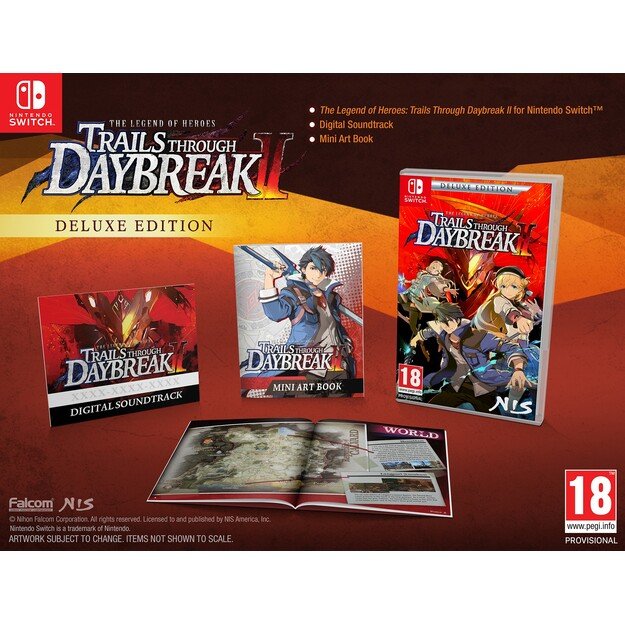 The Legend of Heroes: Trails through Daybreak II (Deluxe Edition)

  - Nintendo Switch