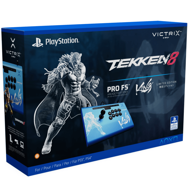 PDP Victrix Pro FS Arcade Fight Stick Tekken 8 King