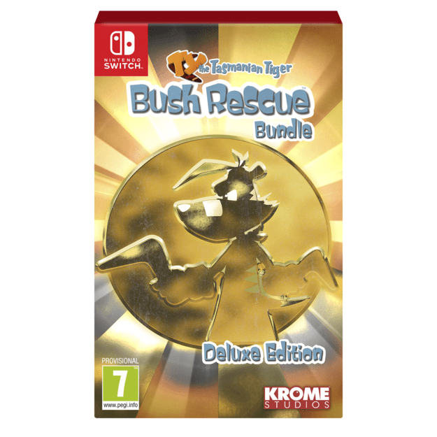 TY the Tasmanian Tiger HD Bush Rescue Bundle (Deluxe Edition)

  - Nintendo Switch