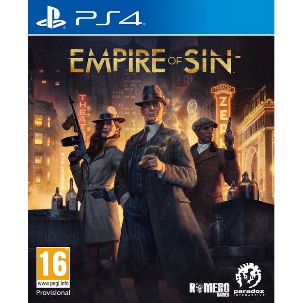 Empire of Sin (Day 1 Edition)

  - PlayStation 4