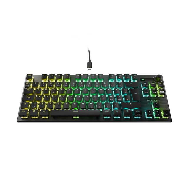 Roccat - Vulcan Pro TKL - Linear Red Switch  Gaming Keyboard (Nordic Layout)